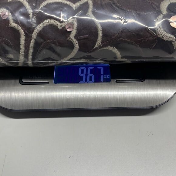 Sunny Leigh Brown and Pink Embroidered A-Line Skirt MI0032 - Picture 7 of 7